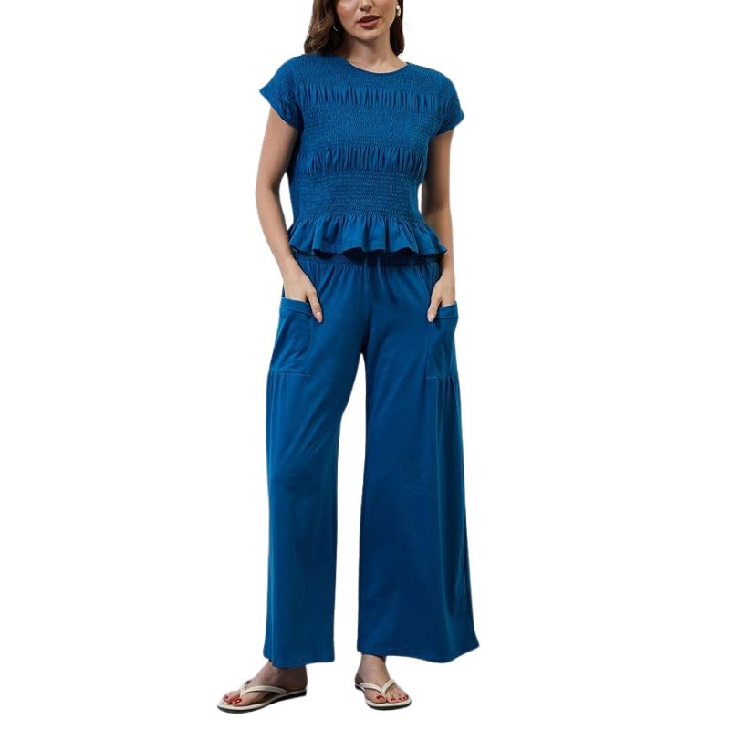 Smocked Ruffle 2-Piece Set