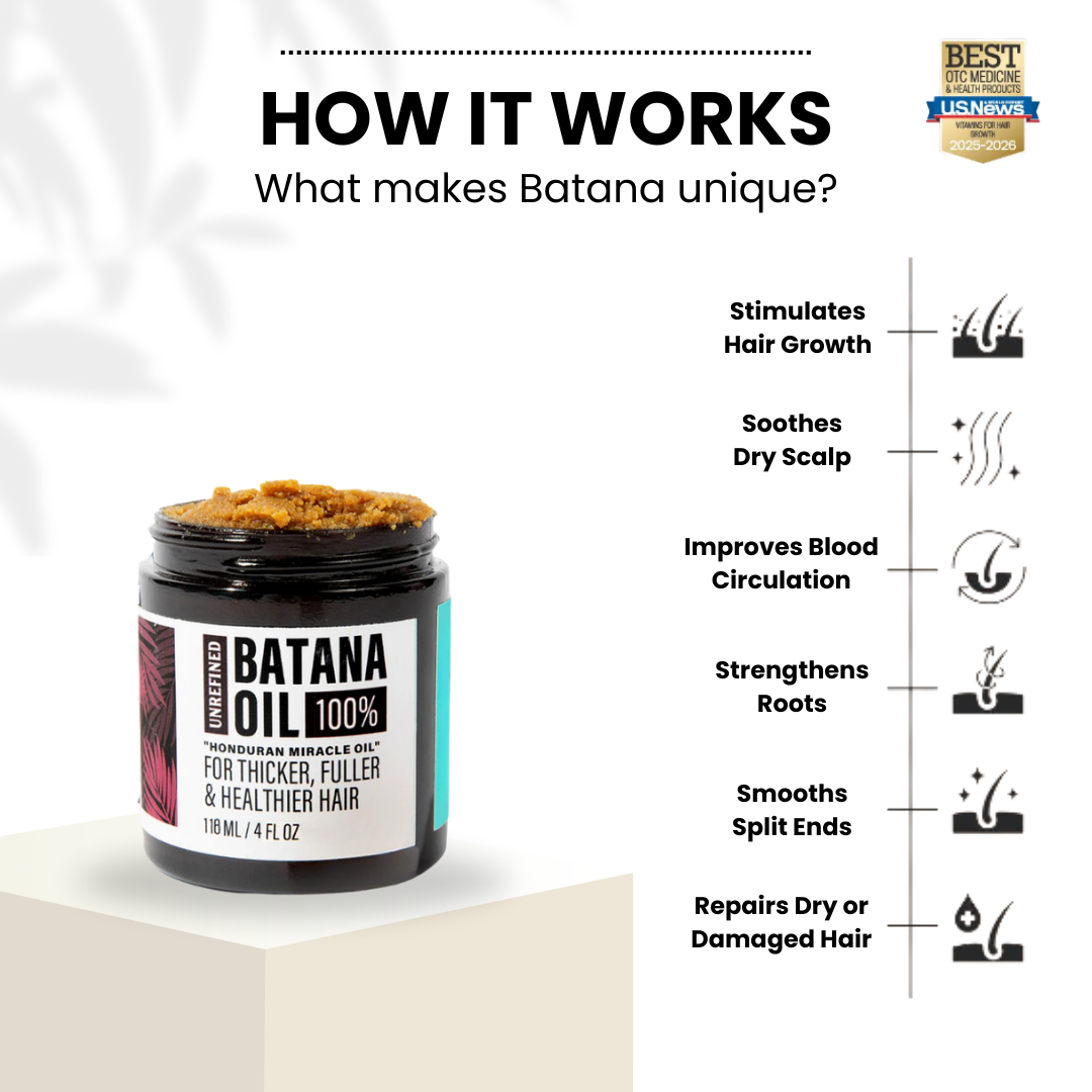 Batana Natural Hair Growth Oil