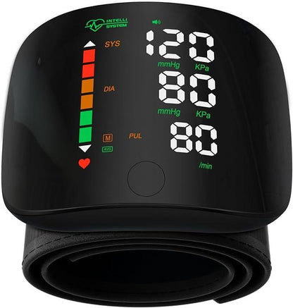Smart Wrist Blood Pressure Monitor